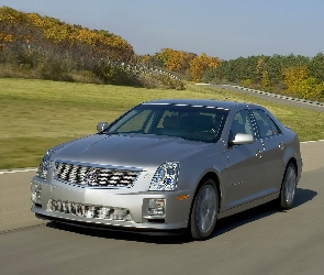 Cadillac STS, Testowa, Jazda