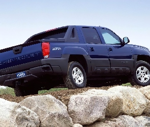 Chevrolet Avalanche, Skały, 4x4, Napęd