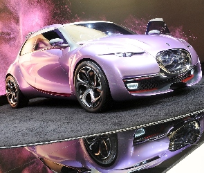 Kształt, Futurystyczny, Citroen Revolte, Odbicie