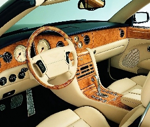 Bentley Arnage, Skóry, Wnętrze