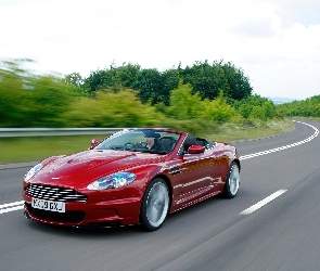 Aston Martin DBS Volante, Droga