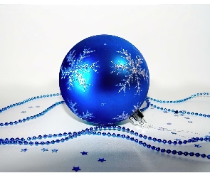 niebieska bombka, Boże Narodzenie