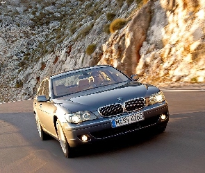 Droga, Góry, BMW 7, E65