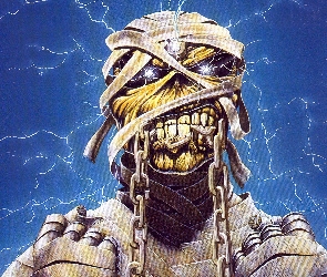 Iron Maiden, łańcuch, upiór