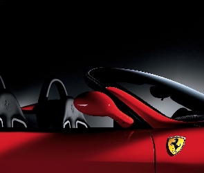 Lusterko, Drzwi, Ferrari 550