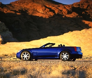 Cadillac XLR, Pustynia, niebieski