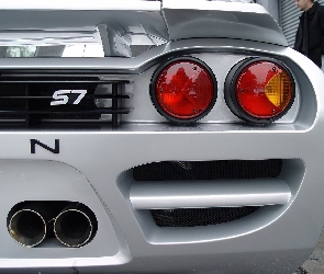 Saleen S7, Wydechowa, Tył, Rura, Lampa