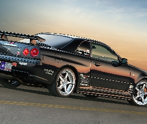 Spojler, Nissan GTR