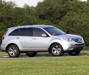 Zawieszenie, Zakręt, Acura MDX