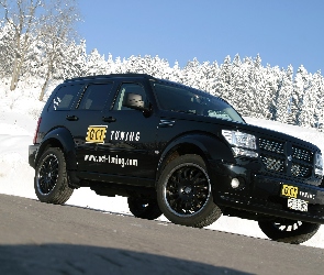 Zima, Śnieg, Dodge Nitro