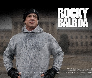 Rocky Balboa, zima, bluza, Sylvester Stallone, trening