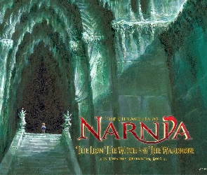 The Chronicles Of Narnia, napis, dziecko, schody, zamek