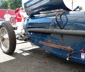 koło , maska, Bugatti