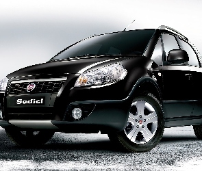 Fiat Sedici, Zderzak, Czarny