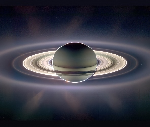Saturn, Pierścienie, Planeta