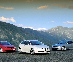 Alfa Romeo 159, Alfa Romeo 166, Alfa Romeo 147