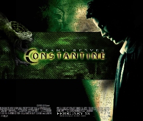 potwór, tytuł, Constantine, Keanu Reeves