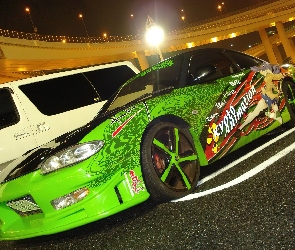 Anime, Itasha, Samochód, Tuningowane
