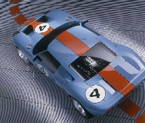 Niebieski, Ford GT