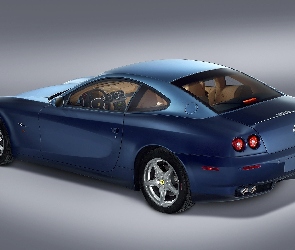 Bagażnika, Klapa, Niebieskie, Ferrari 612 Scaglietti