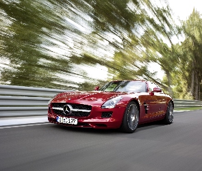 Piękna, Sylwetka, Mercedes Benz SLS