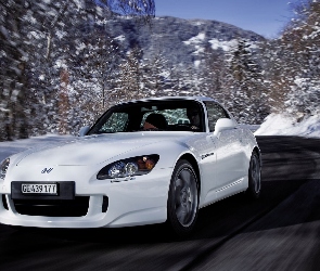 Honda S 2000, Droga, Zima