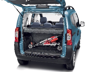Citroen Nemo, Bagażnik