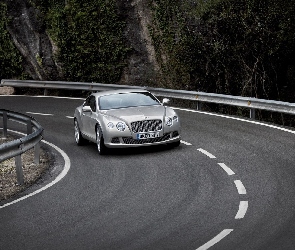 Barierki, Energochłonne, Bentley Continental GT