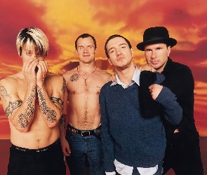 Red Hot Chili Peppers, tatuaże, zespół