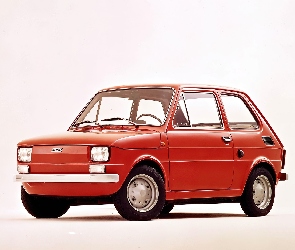 Fiat 126, ST Bambino, Czerwony