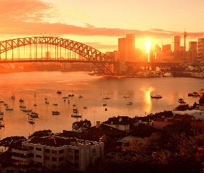 Australia, Rzeka, Most, Miasto