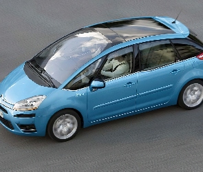 Citroen C4 Picasso, Reflektor, Błękitny