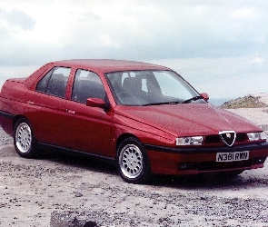 Reklama, Wybrzeże, Alfa Romeo 155