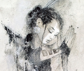 Serenity, Luis Royo, Kobieta