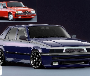 Alfa Romeo 75, Graficzny, Tuning