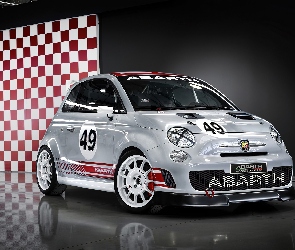 Abarth 500, Startowy, Numer, Szachownica