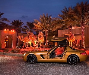 Złoty, Mercedes SLS AMG