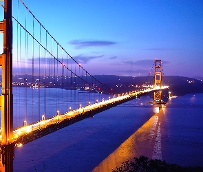 San Francisco, Gate, Most, Golden