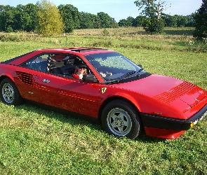 Pasażerka, Ferrari Mondial, Prawa, Strona