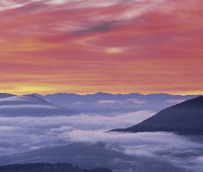 Góry, Chmury