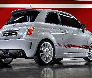 Tył, Dyfuzor, 500, Abarth