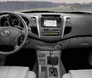 wnętrze, Hilux