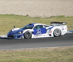 Saleen S7, Wyścig, Zakręt, Ostry