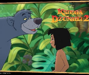 niedźwiedź, chłopiec, Księga Dżungli 2, The Jungle Book 2