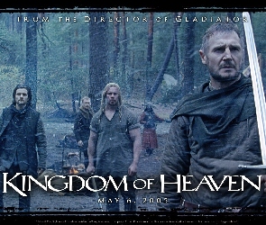 Kingdom Of Heaven, postacie, miecz, Liam Neeson