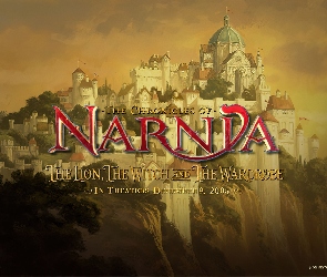 wzgórze, napis, The Chronicles Of Narnia, pałac