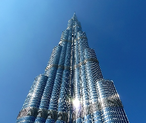 Burj Khalifa, Niebo, W, Spojrzenie, Dubaj
