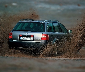 Audi Allroad, Błoto