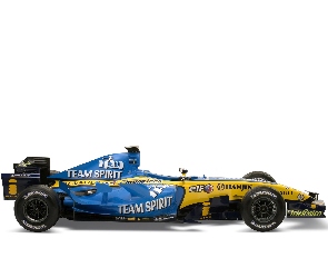 Formuły 1, Side Shot, Samochód