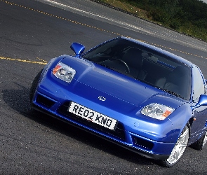 niebieska, Honda NSX
